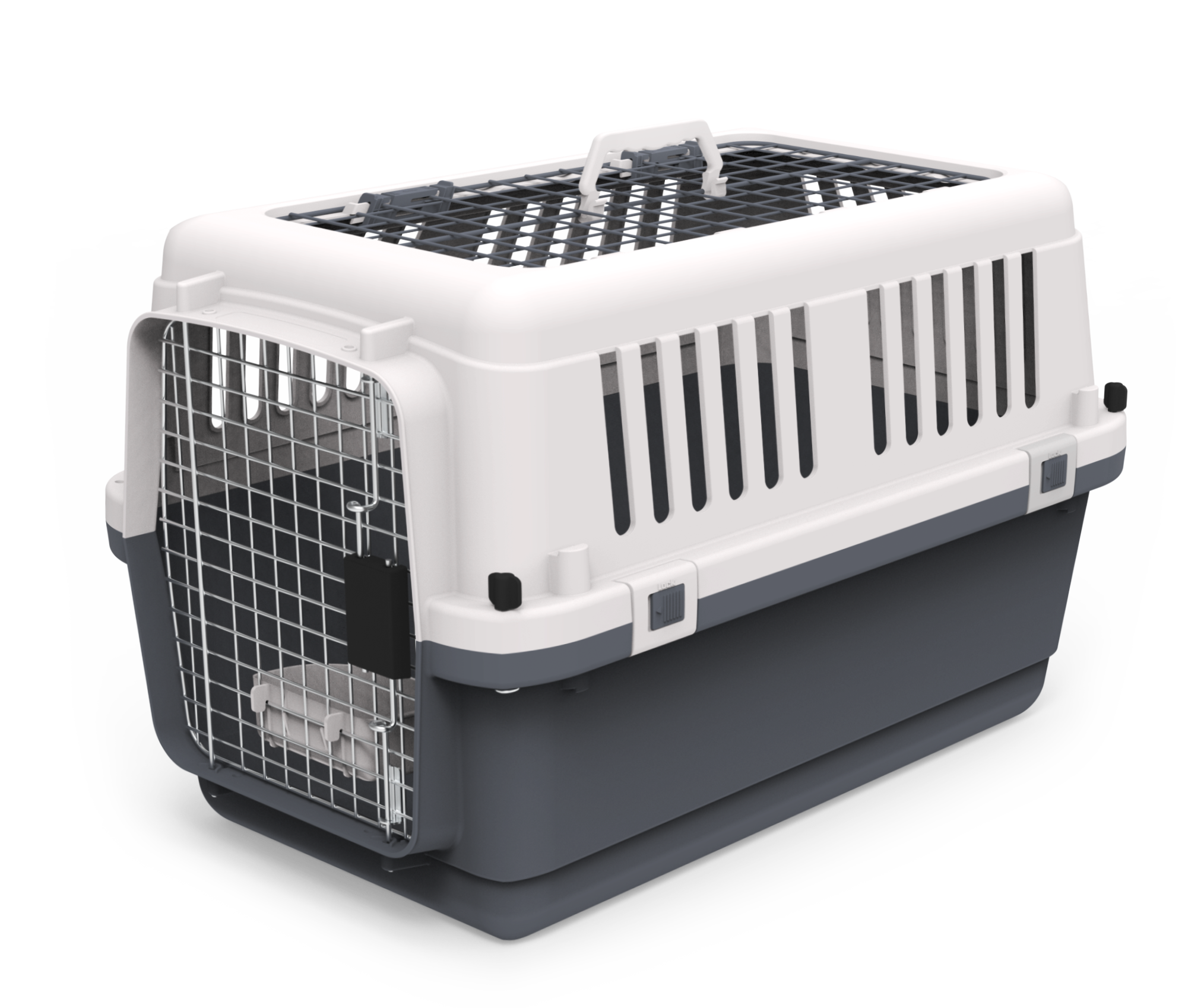 TRANSPORTADORA KENNEL CHICA DOBLE PUERTA PARA MASCOTA