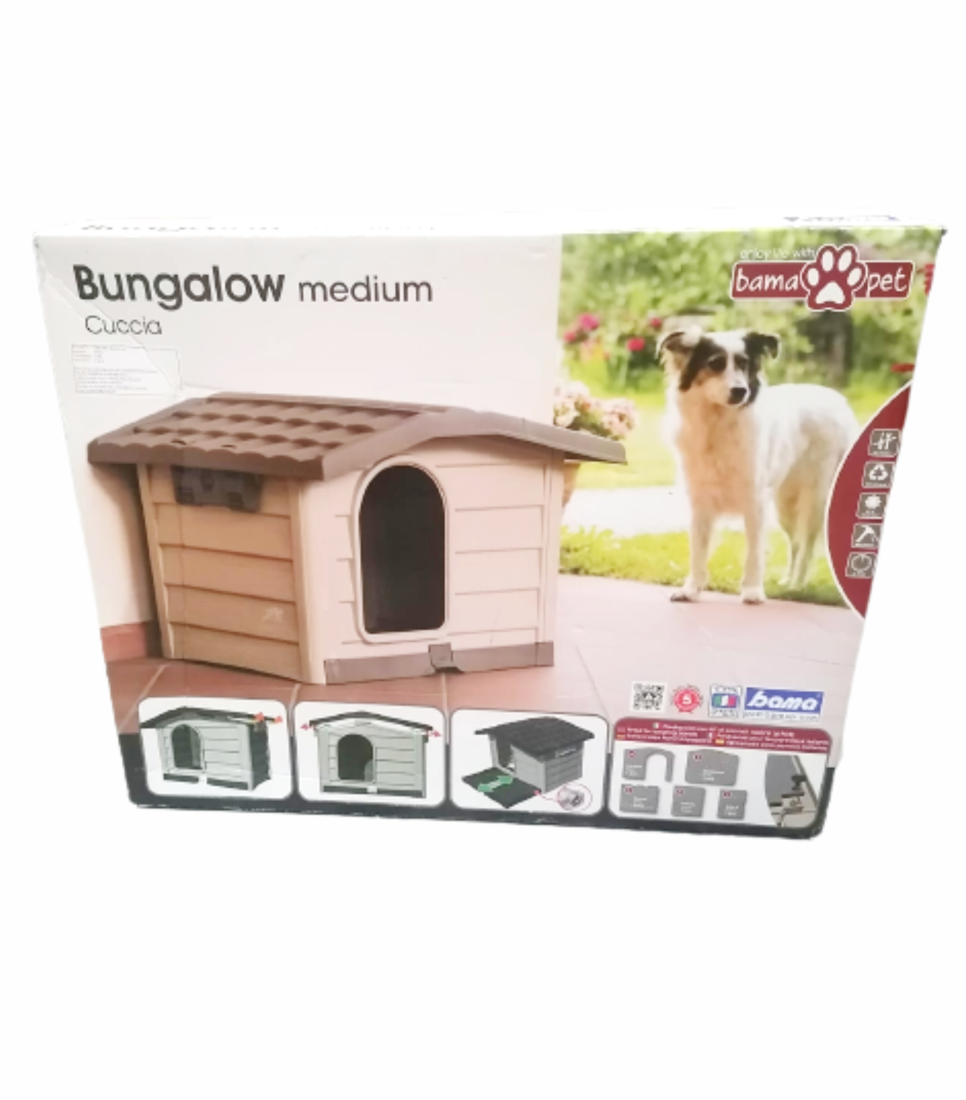 Casa Cuccia Bungalow Verde para perro