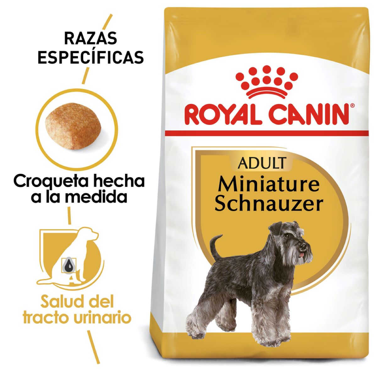 Mini Schnauzer 25 4.5 Kg. Profesional