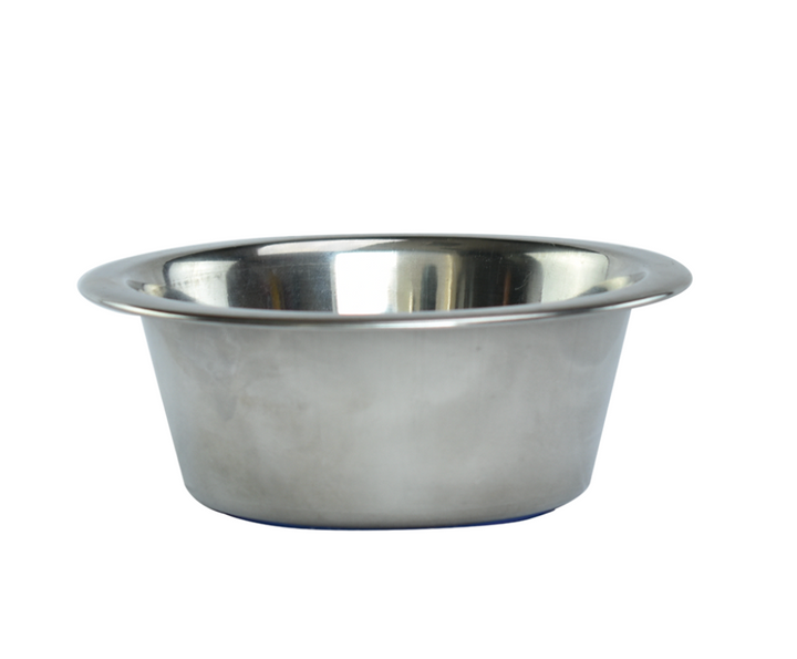 PLATO DE ACERO CON BASE ANTIDERRAPANTE 32 OZ (907 GRS)