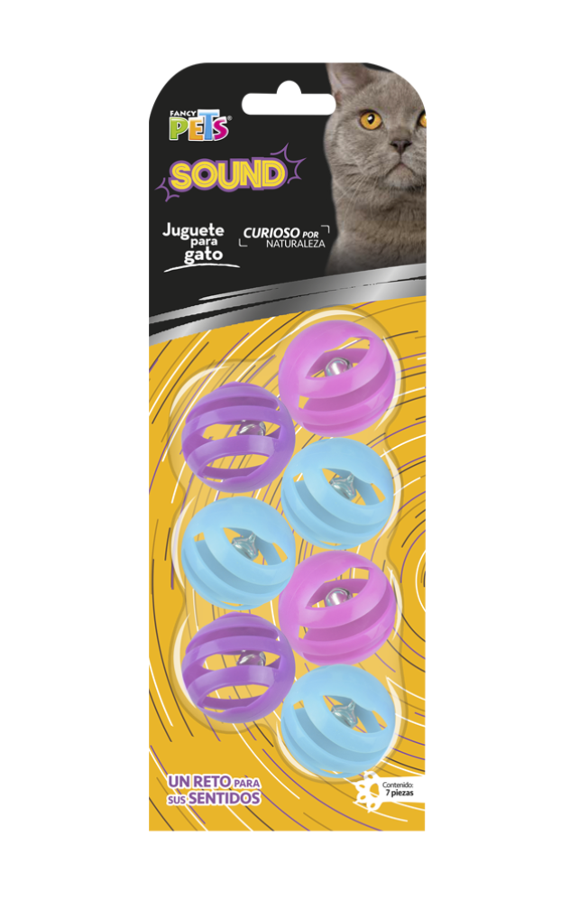 JUGUETE SET DE PELOTAS SOUND - 7 PZS