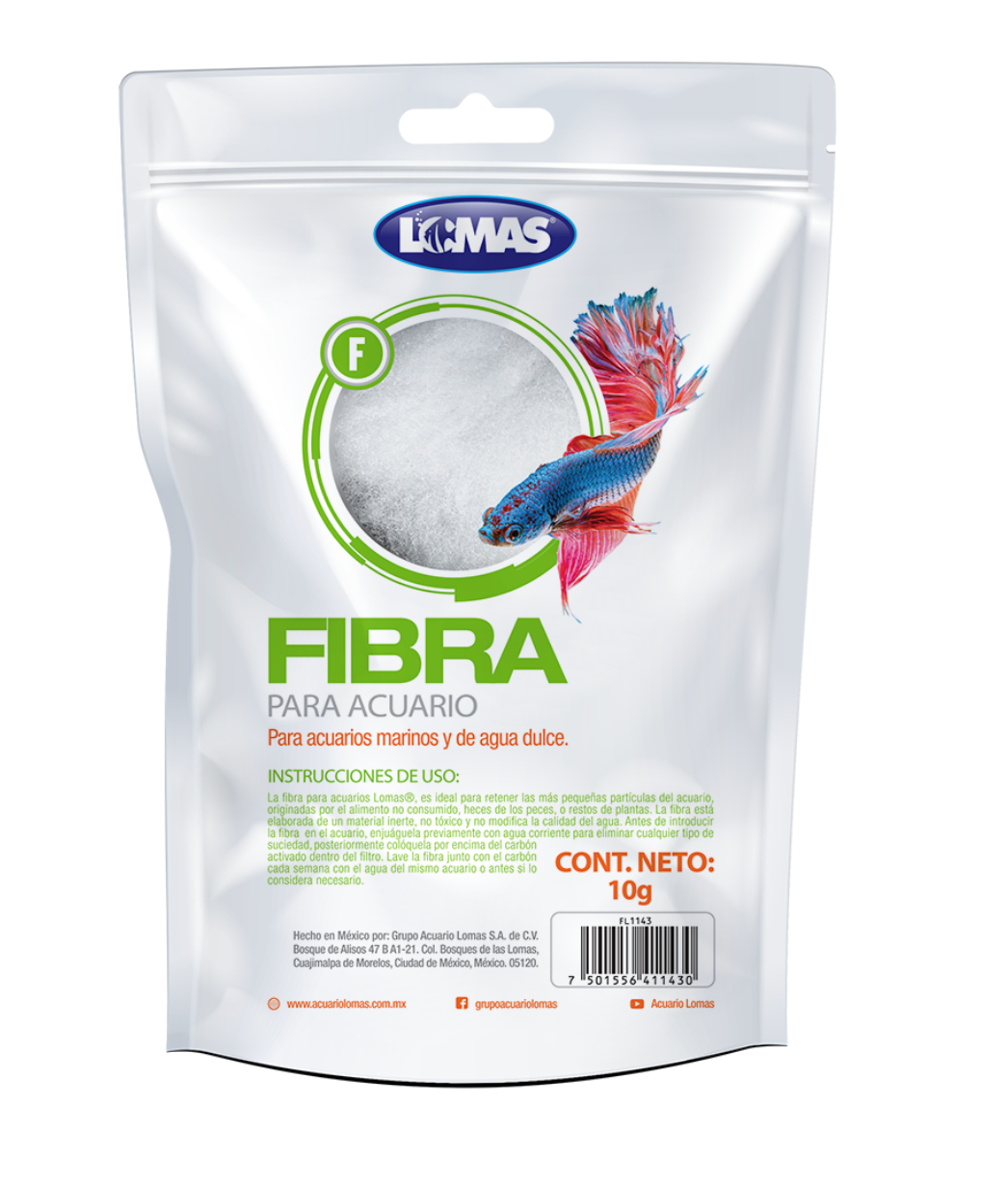 FIBRA PARA ACUARIO 10 GR