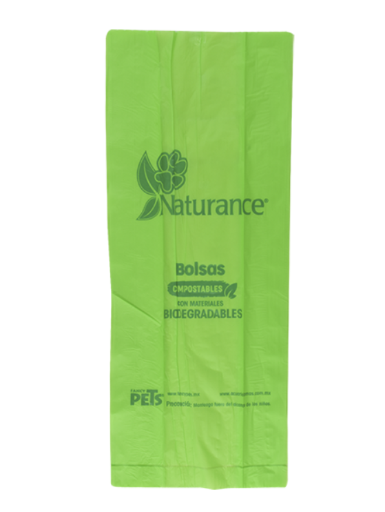 BOLSAS SANITARIAS BIODEGRADABLES 4 ROLLOS / 60 BOLSAS