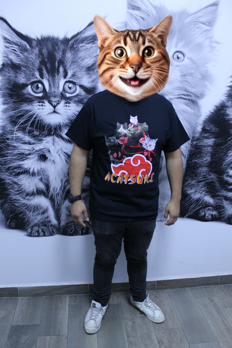 Camiseta / Playera Anime - Acatsuki (Akatsuki) - By Pet Paw Collection