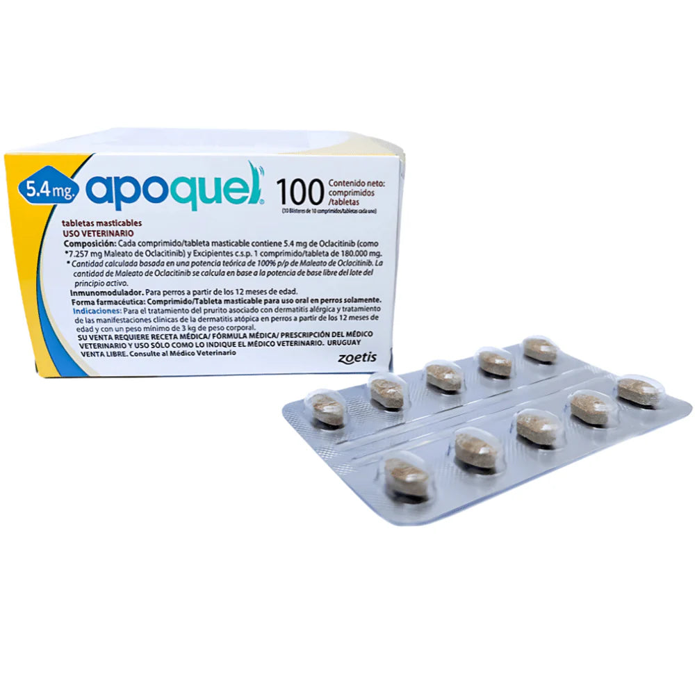 APOQUEL 5.4MG C/ 100 MASTICABLES