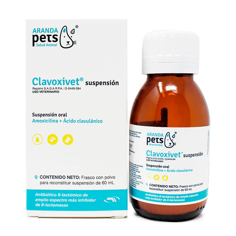 CLAVOXIVET SUSPENSIÓN 60 ML