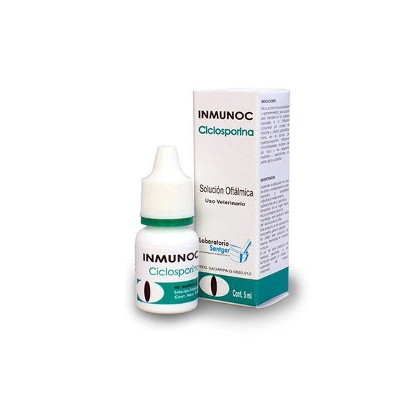 INOFTAL (INMUNOC CICLOSPORINA) 2% SOLUCION
