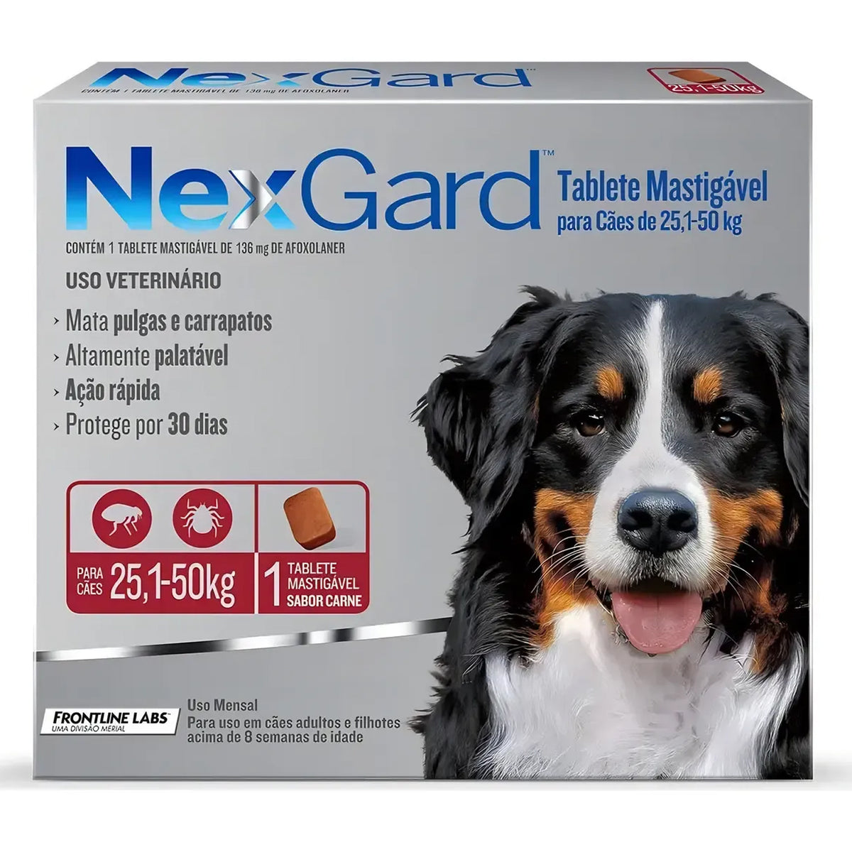 NEXGARD DOG XL 25-50 kg C/1 TAB