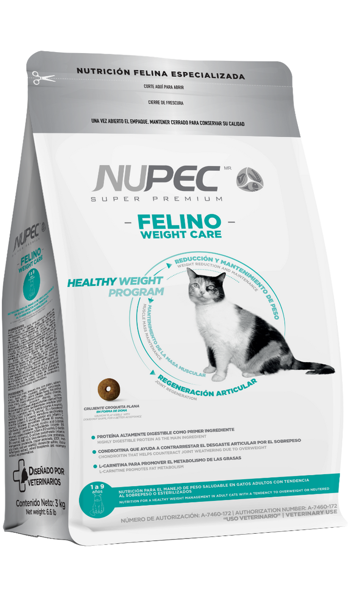 NUPEC FELINO WEIGHT CARE 3KG