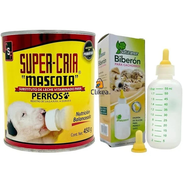 SUPER CRIA 450 grs + BIBERON