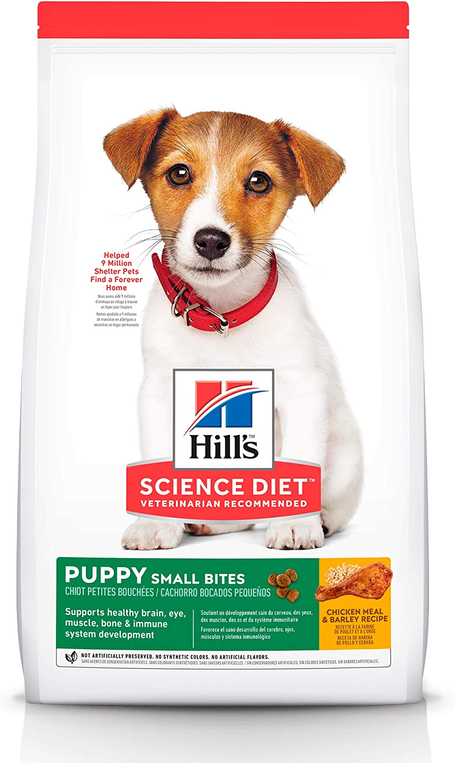 Hill's Science Diet, Alimento para Perro Puppy (Cachorro) Small Bites, Seco (bulto) 2kg
