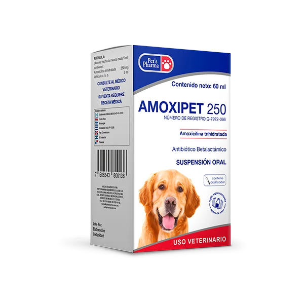 AMOXIPET 250 60 ml.