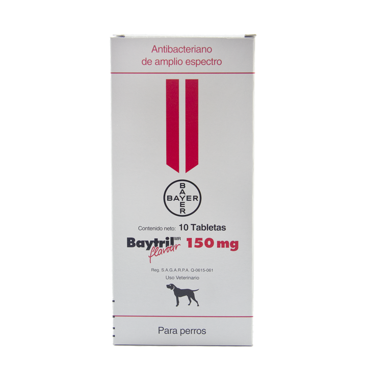 BAYTRIL TAB. FLAVOUR 10 Tab / 150 mg.