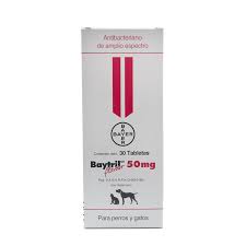 BAYTRIL TAB. FLAVOUR 30 Tab. / 50 mg.