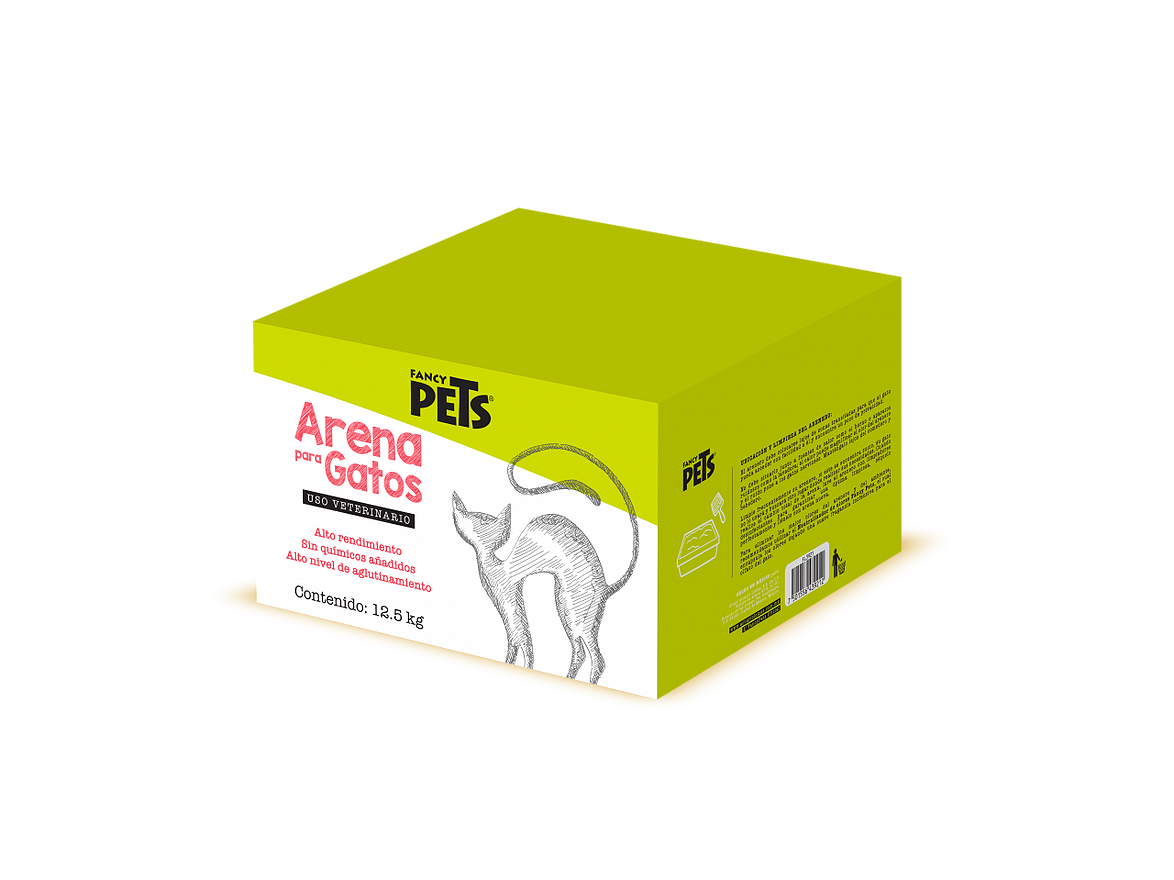 CAJA DE ARENA PARA GATO 12.5 KG