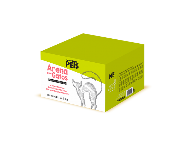 CAJA DE ARENA PARA GATO 12.5 KG