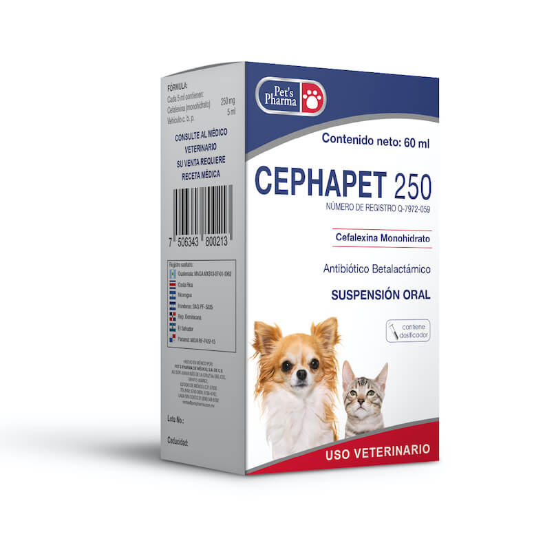 CEPHAPET 250 60 ml.