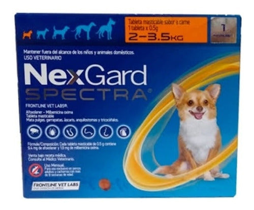 Nexgard SPECTRA PERRO c/1 tab.