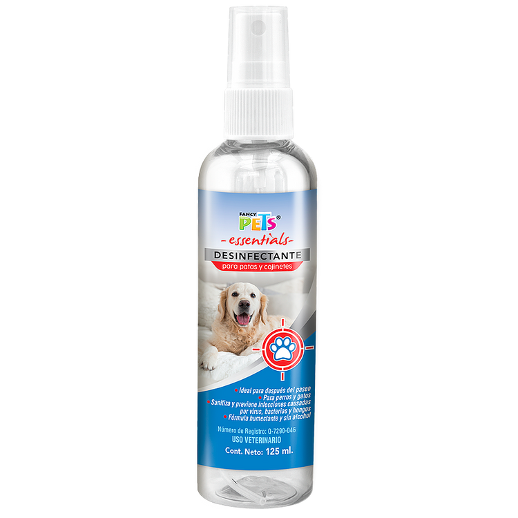 Desinfectante para patas y cojinetes 125 ml.