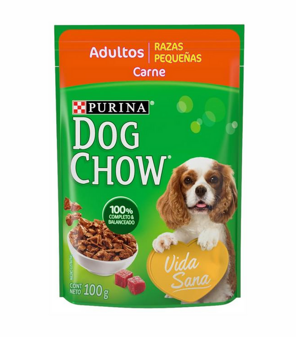 Alimento Húmedo Dog Chow Adulto Raza Pequeña 100 Gr.