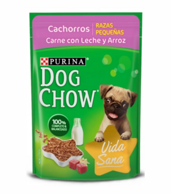 Alimento Húmedo Dog Chow Cachorro Raza Pequeña 100 Gr.