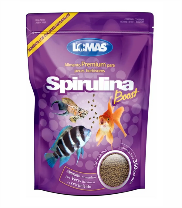 Spirulina Boost Alimento Para Peces 350 Gr.