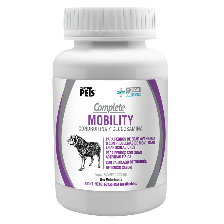 TABLETAS MASTICABLES C/ CONDROITINA Y GLUCOSAMINA 60 TABS