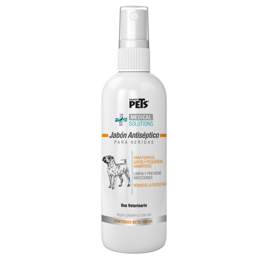 JABON ANTISEPTICO P/ HERIDAS MEDICAL SOLUTIONS 125ML