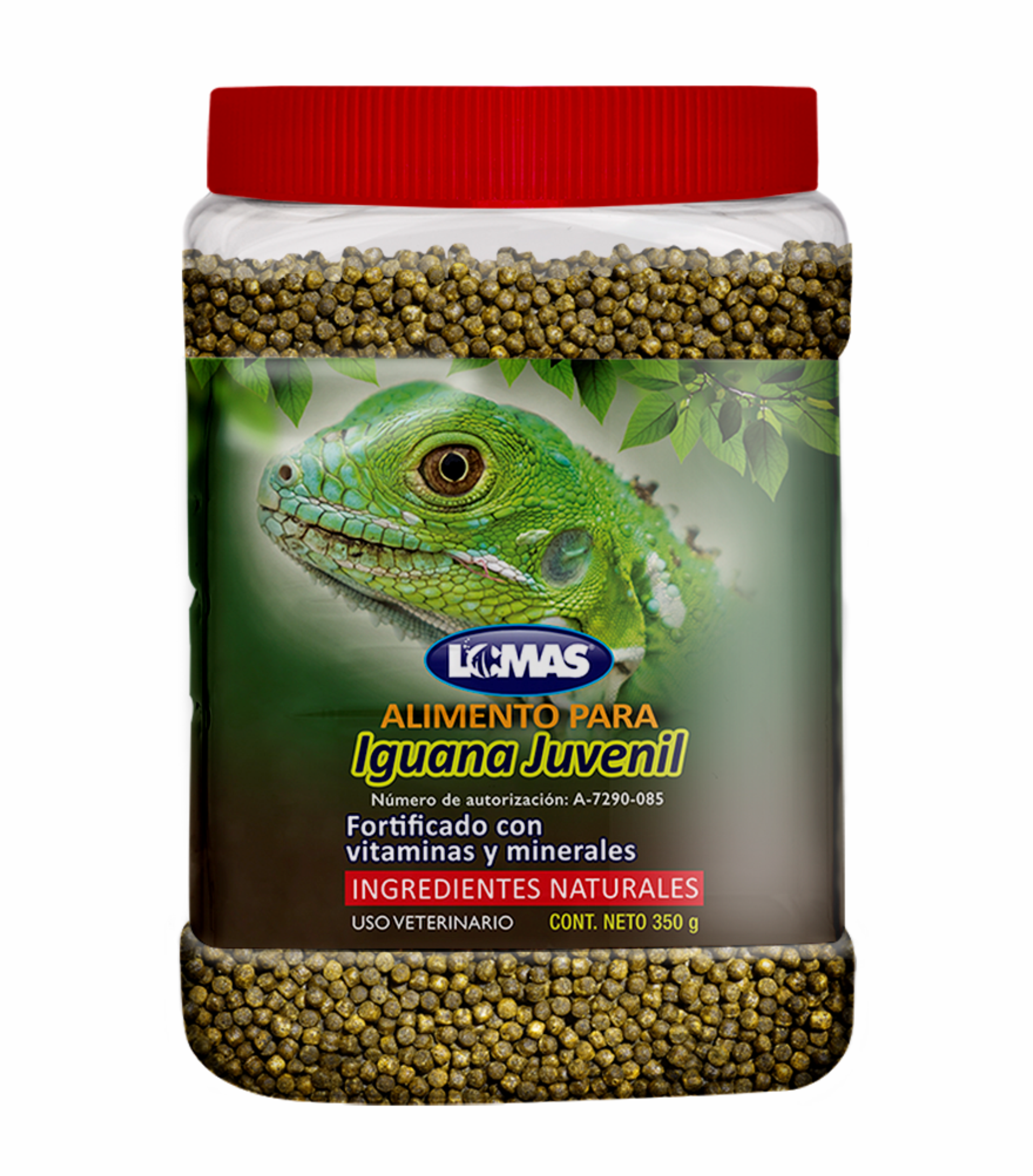 Alimento para iguana Juvenil 350 Gr.