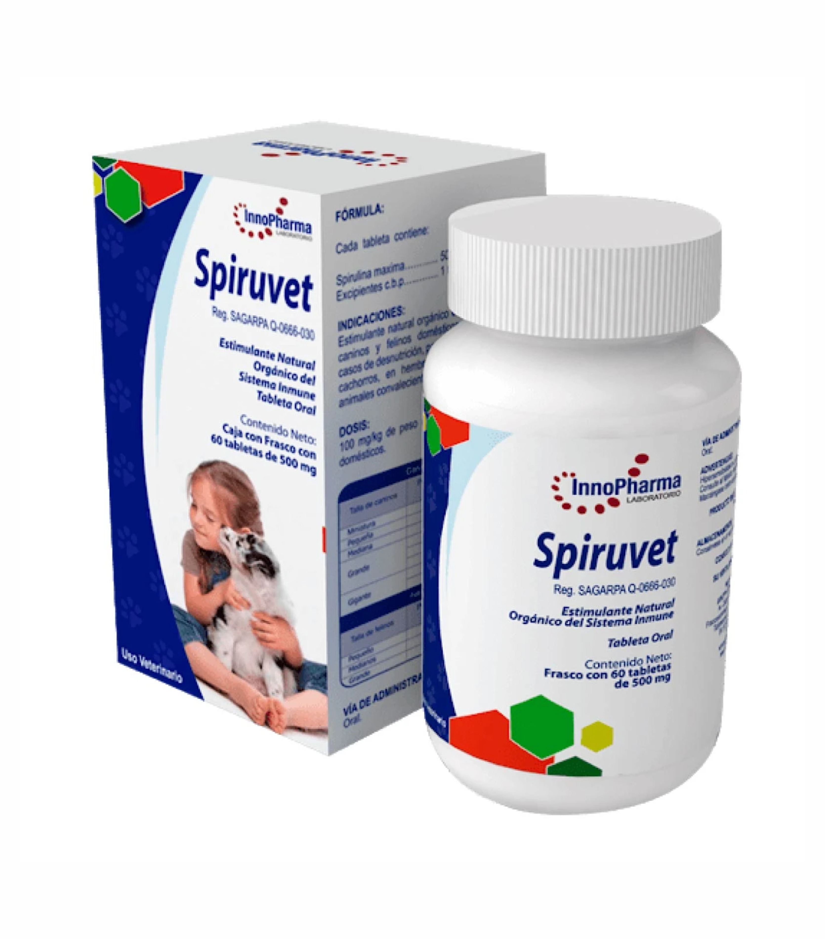 Spiruvet 60 Tabletas