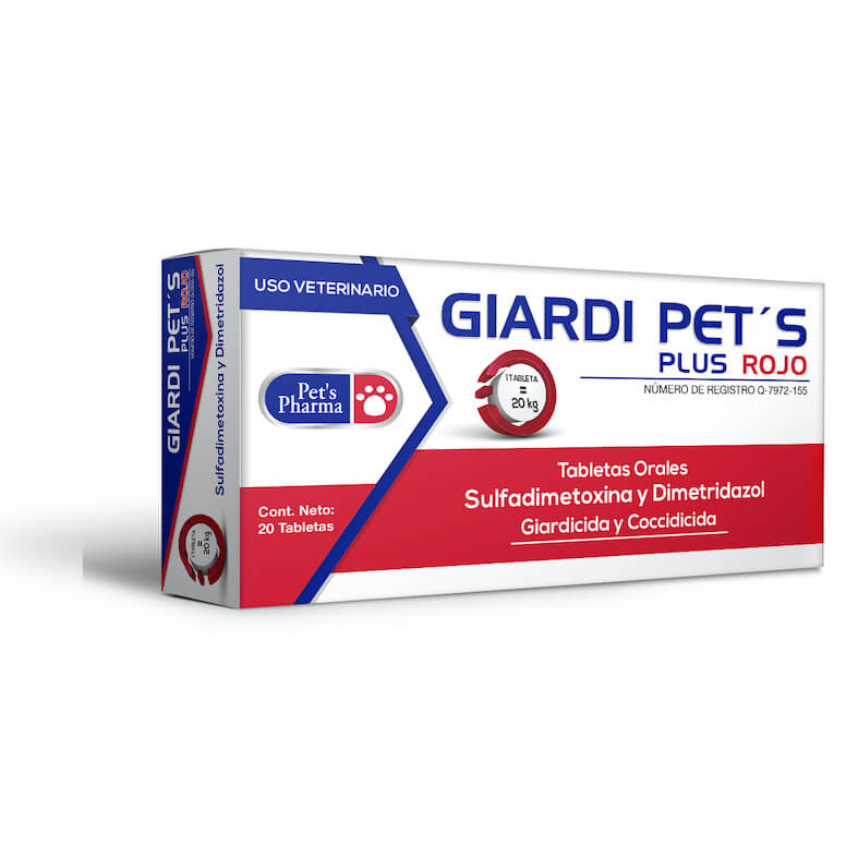 GIARDI PET'S ROJO C/20 TABS