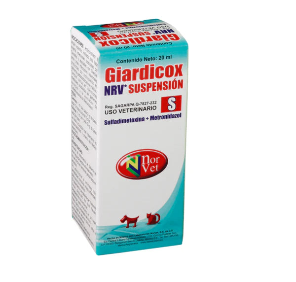 GIARDICOX SUSPENSION 20 ML