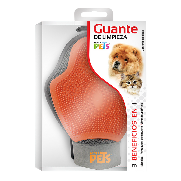 Guante de limpieza 3 en 1 (Fancy Pets)