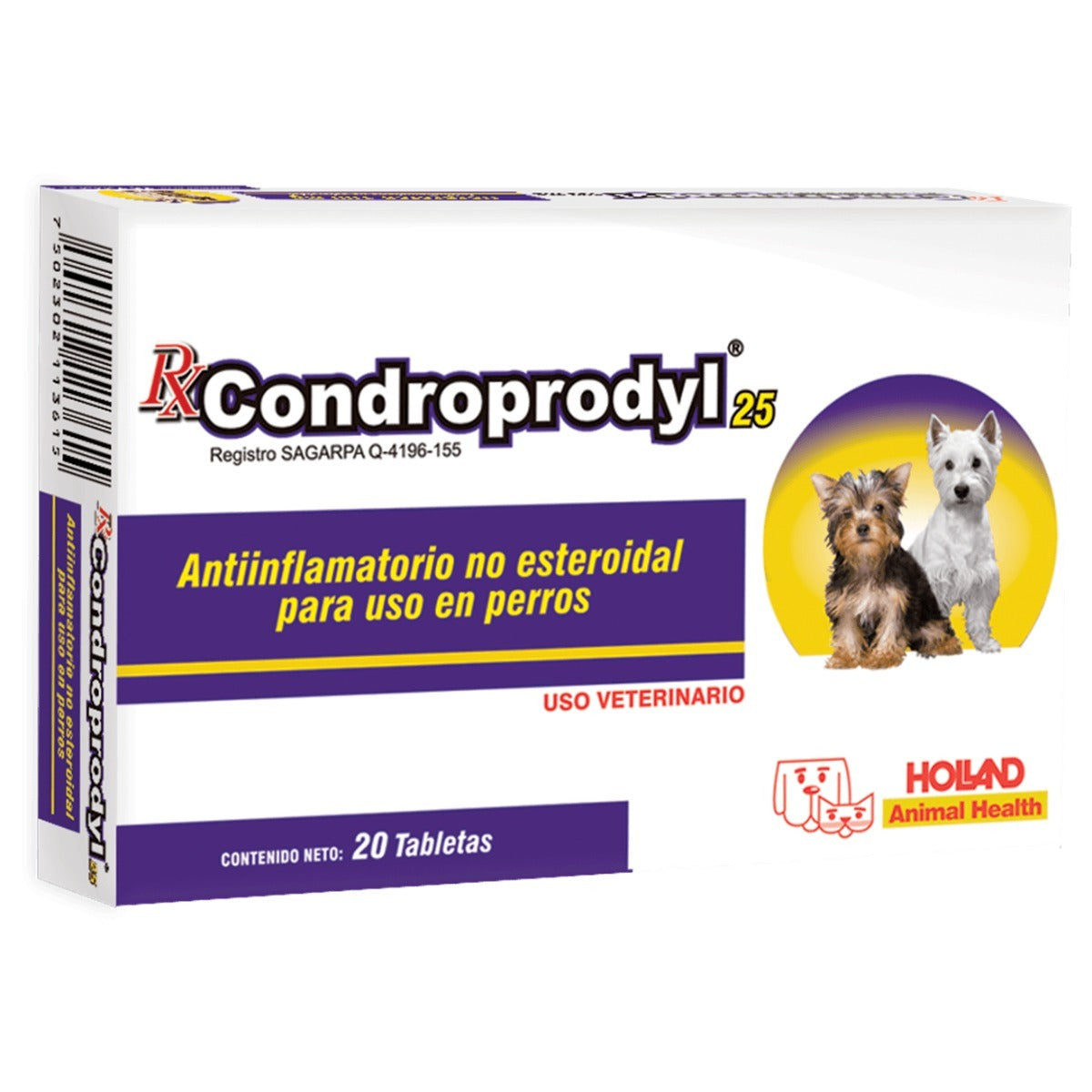 CONDROPRODRYL 25 MG