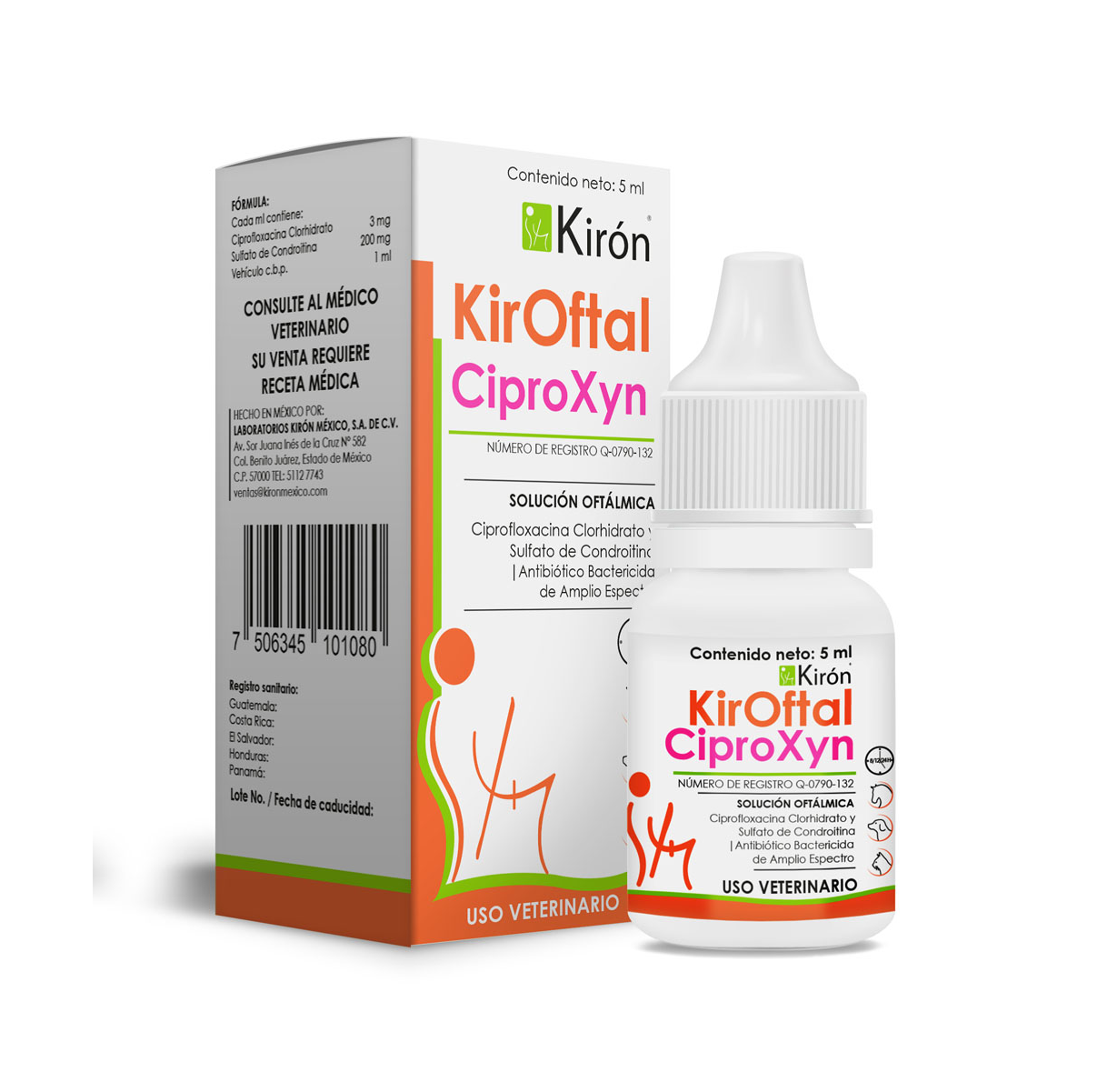 KIROFTAL CIPROXYN 5 ML