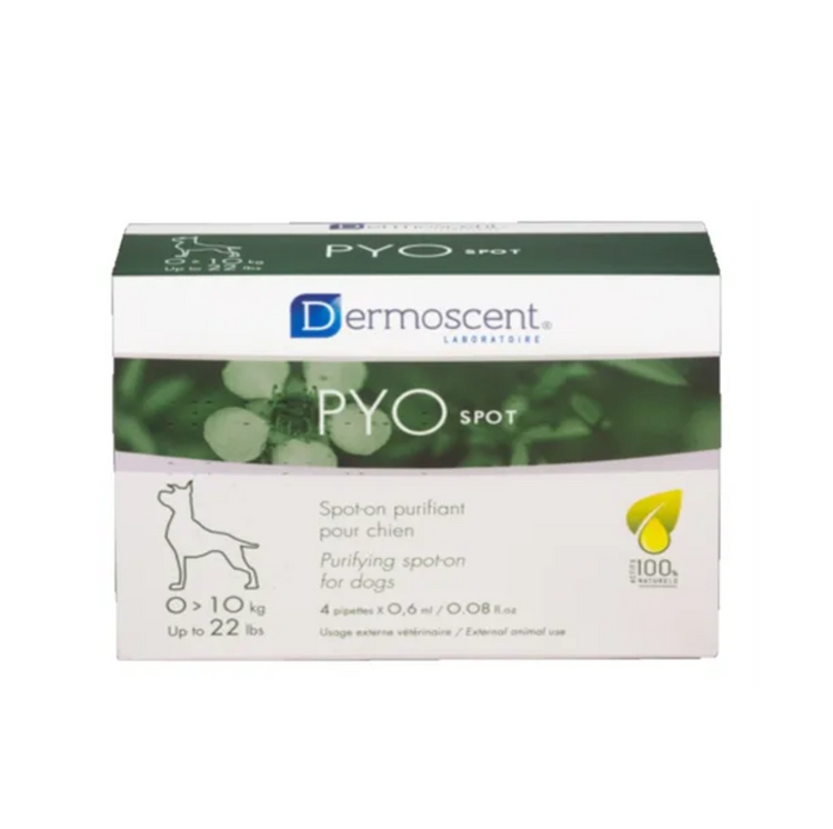DERMOSCENT PYO SPOT 10 4 PIPETAS 0.6 ml.