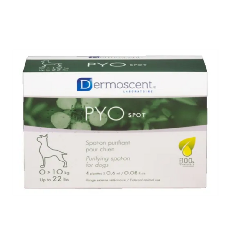 DERMOSCENT PYO SPOT 40 4 PIPETAS 2.4 ml.