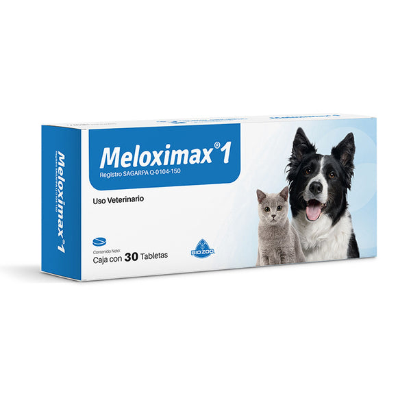 MELOXIMAX 1mg 30 Tabletas