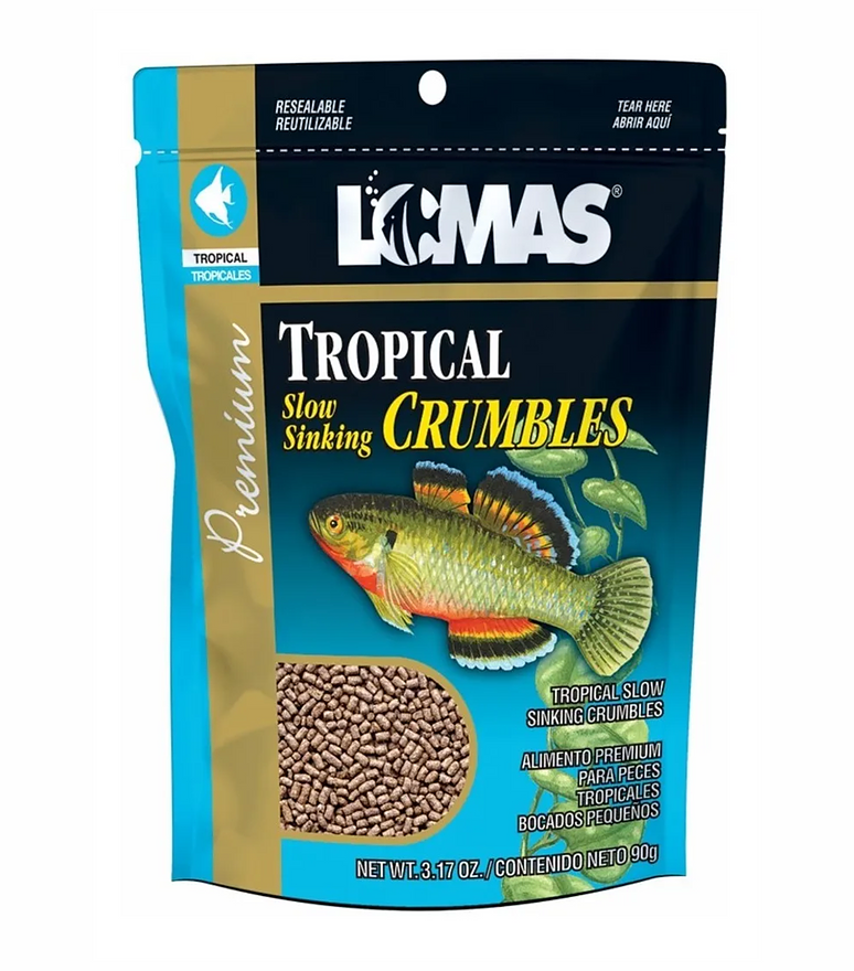 Mini Pellets Alimento Para Peces Tropicales 90 Gr.