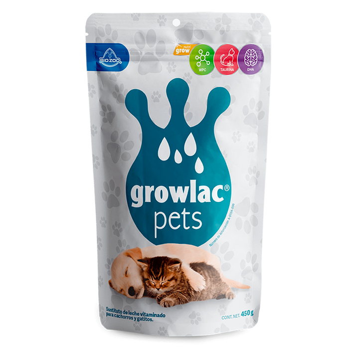 GROWLAC PET 450 gr.*