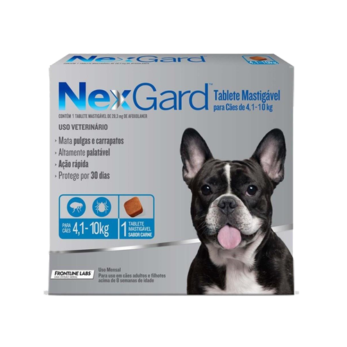 NEXGARD DOG M 4-10 kg C/1 TAB