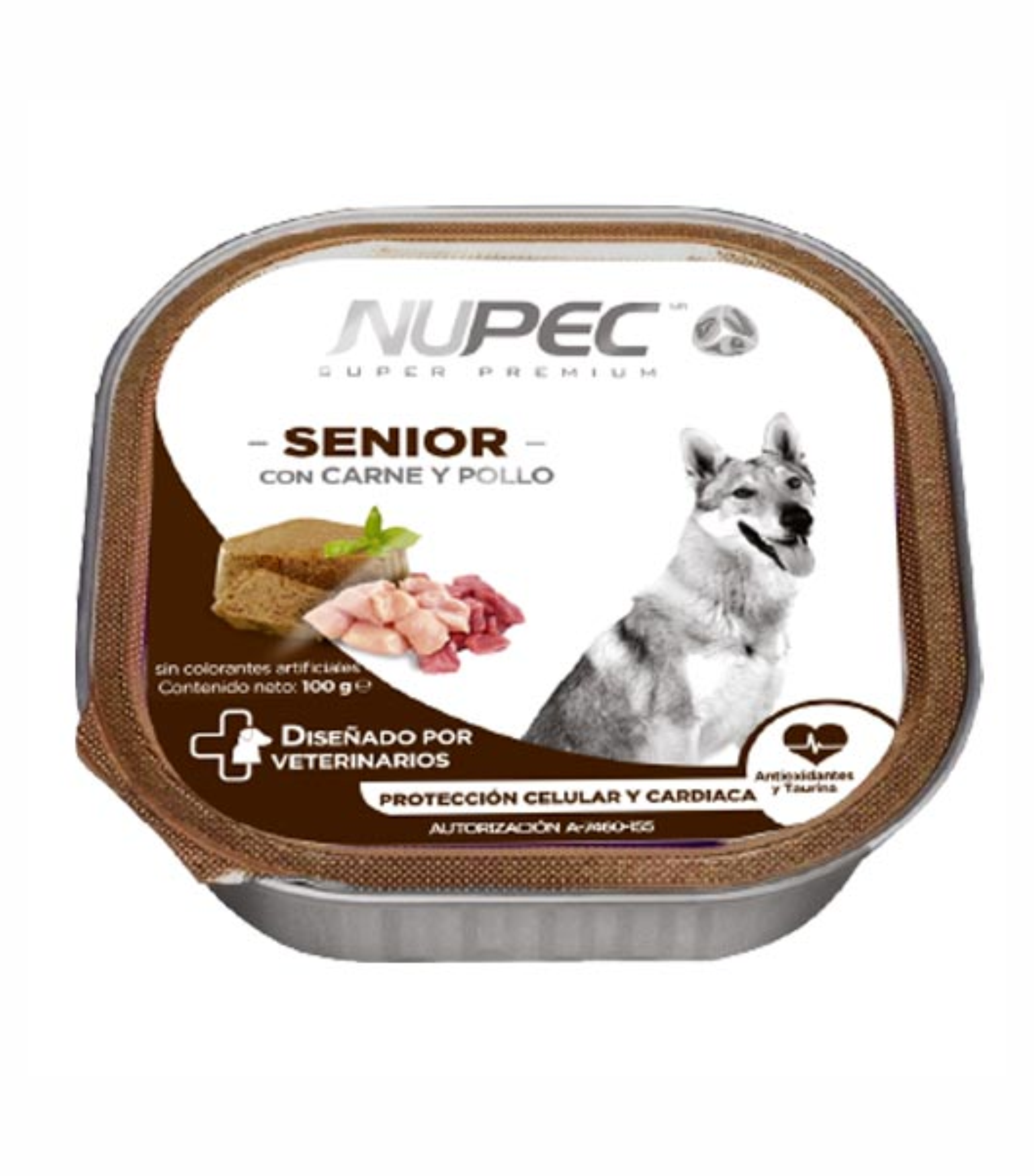 Lata Nupec Senior 100 Gr.