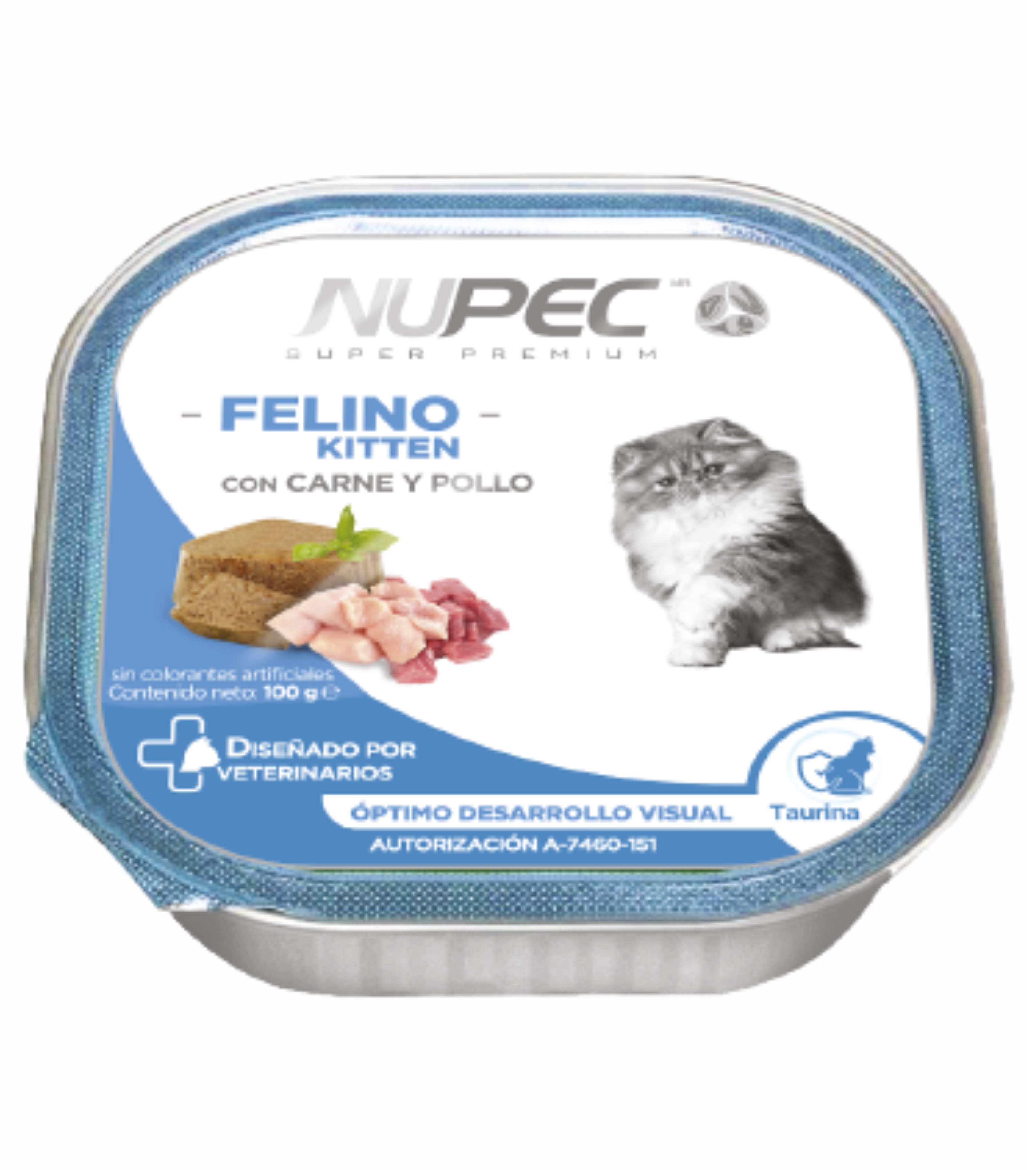 Lata Nupec Felino Kitten 100 Gr.