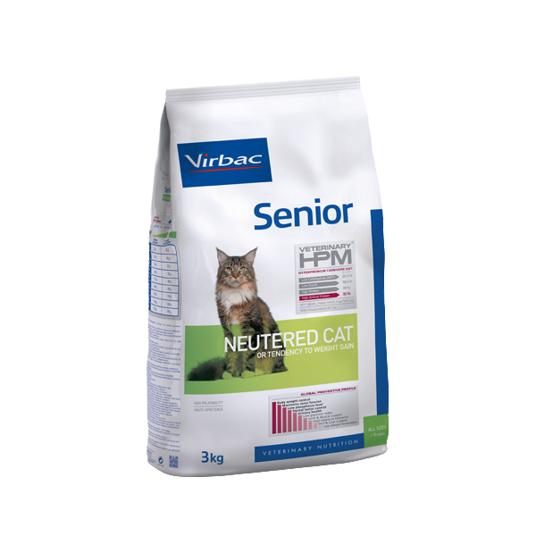 VIRBAC SENIOR NEUTERED CAT 3KG