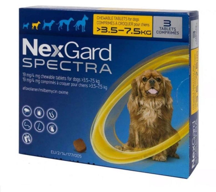 Nexgard Spectra Para Perro con 3 Tab.