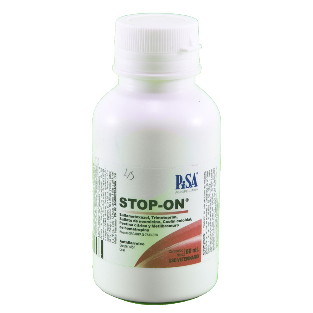 STOP-ON SUSP. ORAL 60 ml. – PetPaw.mx