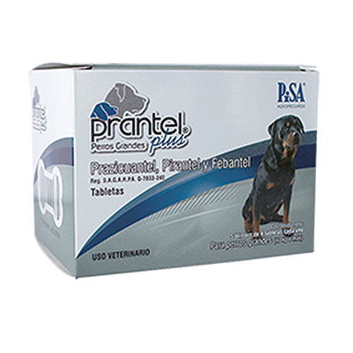PRANTEL PLUS PERROS GRANDES 40 Kg C/20 T