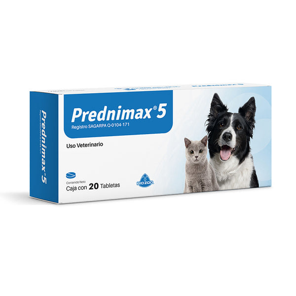 PREDNIMAX 5 c/20 Tabletas
