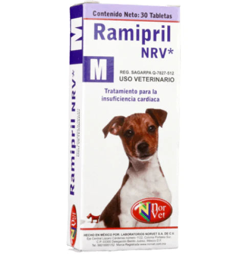 RAMIRPIL M 5-10KG C/30 TABS