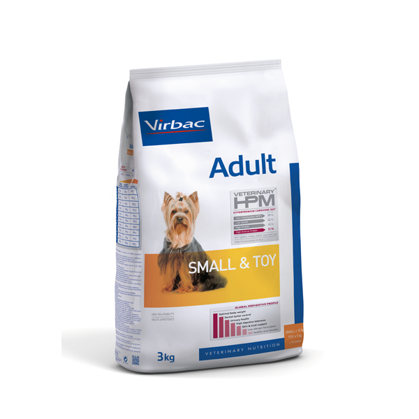 VIRBAC ADULT DOG SMALL & TOY 3KG